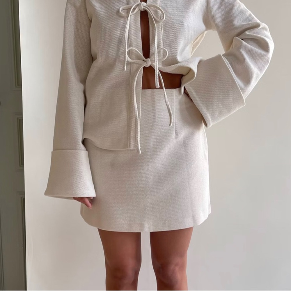Djer Avenue Occassion Skirt Creme